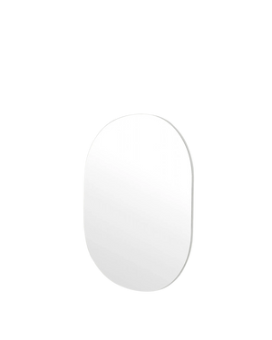 Miller Large Bright Whit Oval Mirror 90cm x 110cm