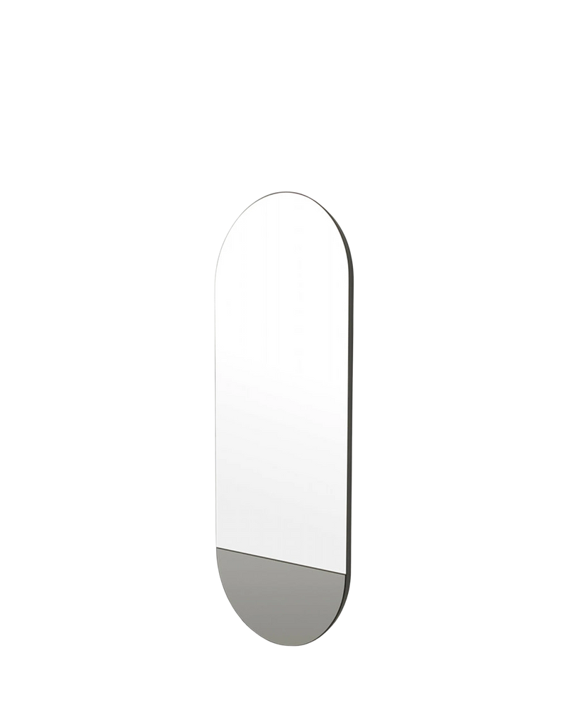 Mira Duo Tall Oval Mirror - Storm