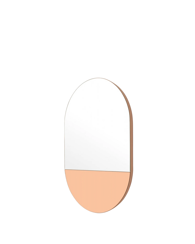 Mira Duo Large Oval Mirror - Dusk