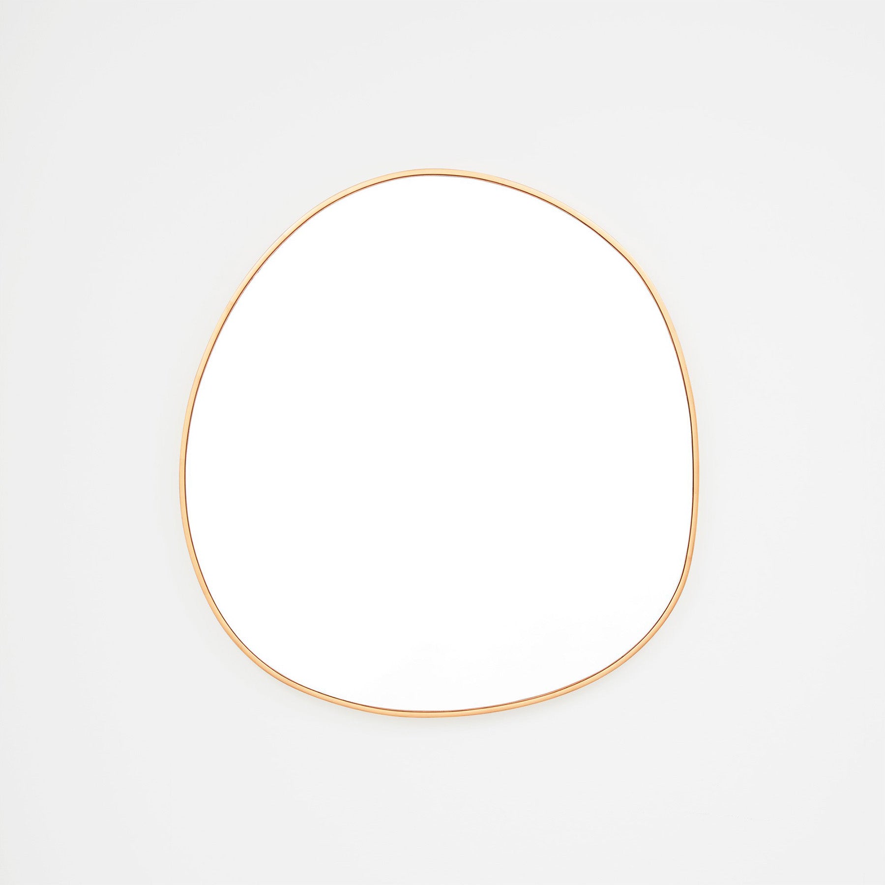 Organic Mirror 90cm x 95cm - Brass