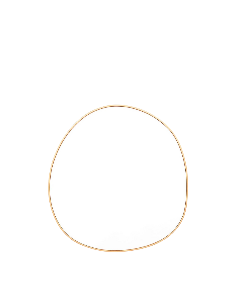 Organic Mirror 90cm x 95cm - Brass