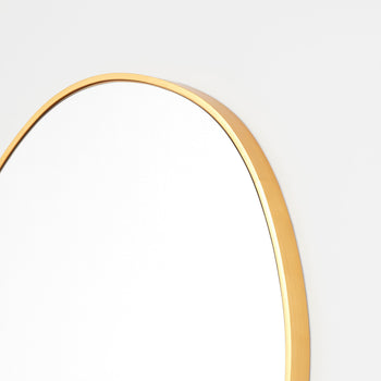 Organic Mirror 90cm x 95cm - Brass