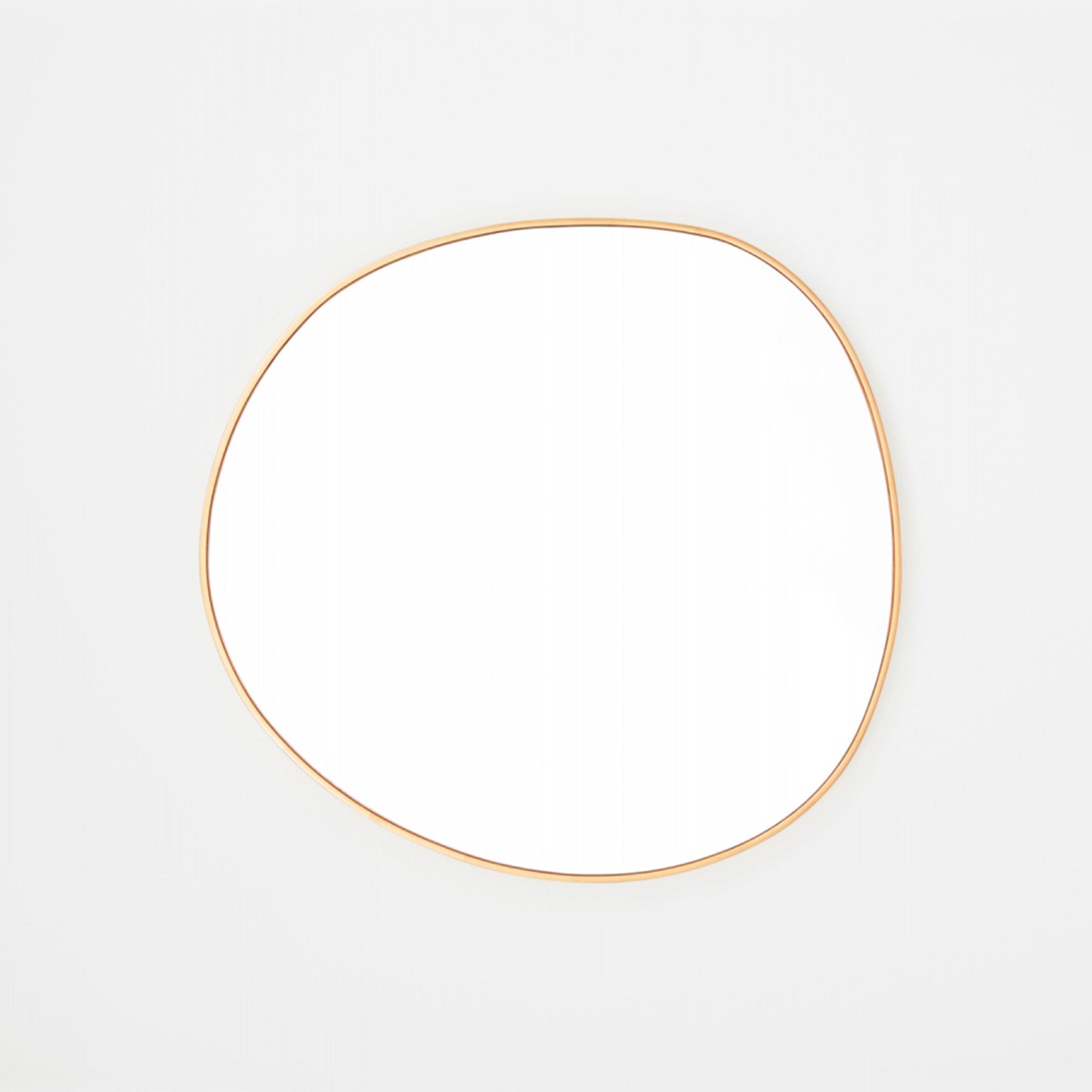 Organic Mirror 90cm x 95cm - Brass