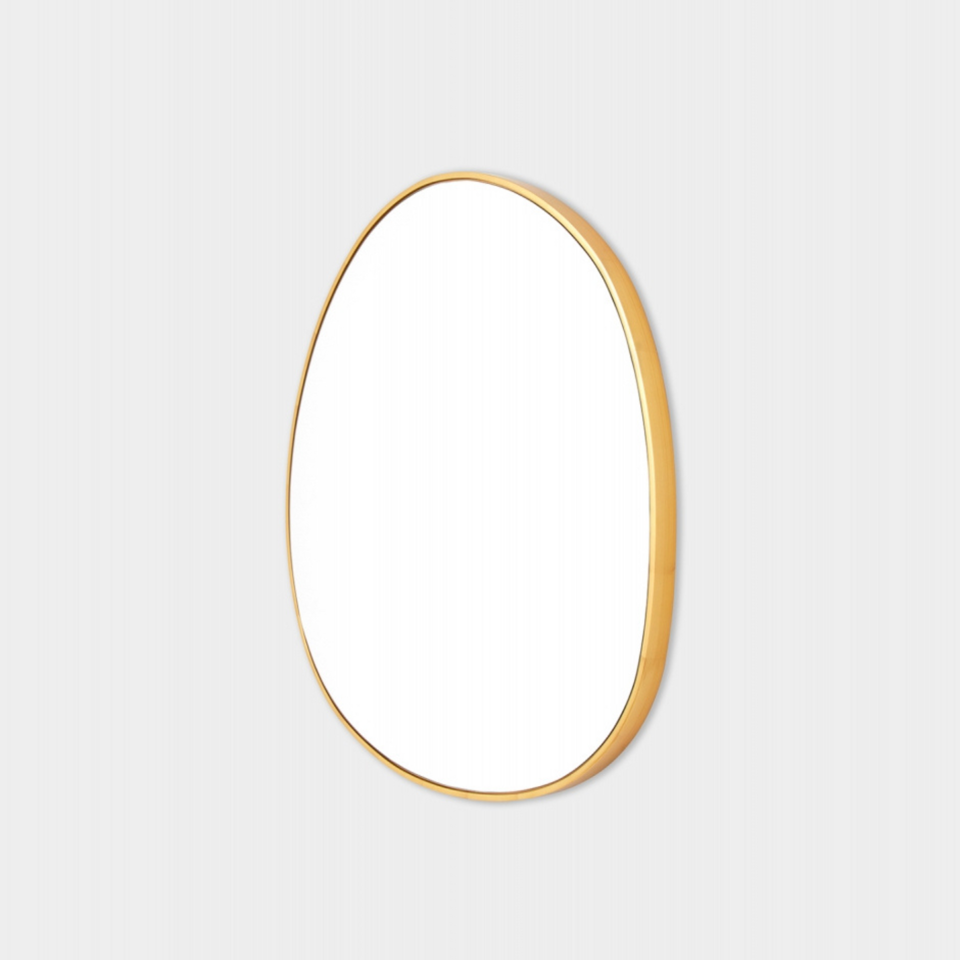 Organic Mirror 90cm x 95cm - Brass