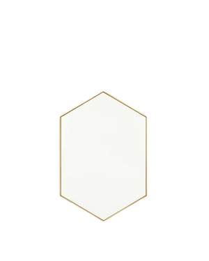 Preston Mirror - Brass 65cm x 100cm