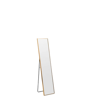 Simplicity Standing Mirror - Brass