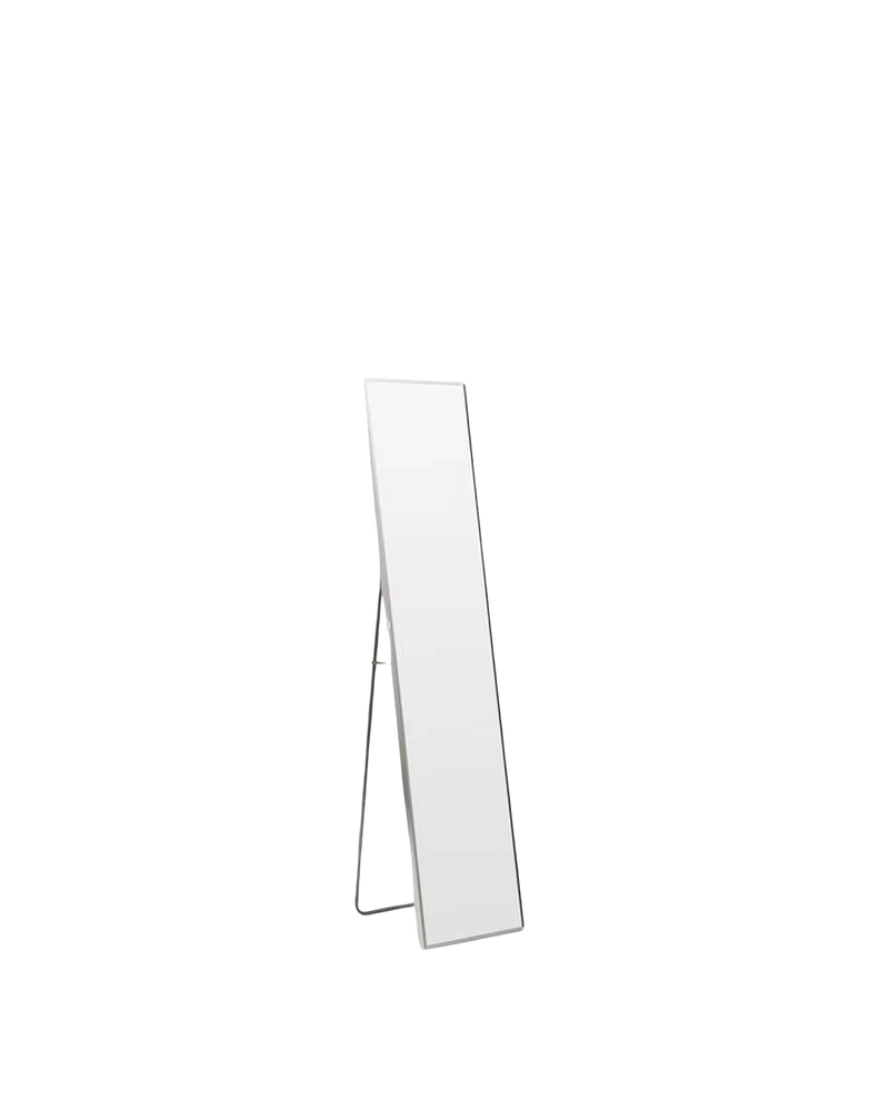 Simplicity Standing Mirror - Silver