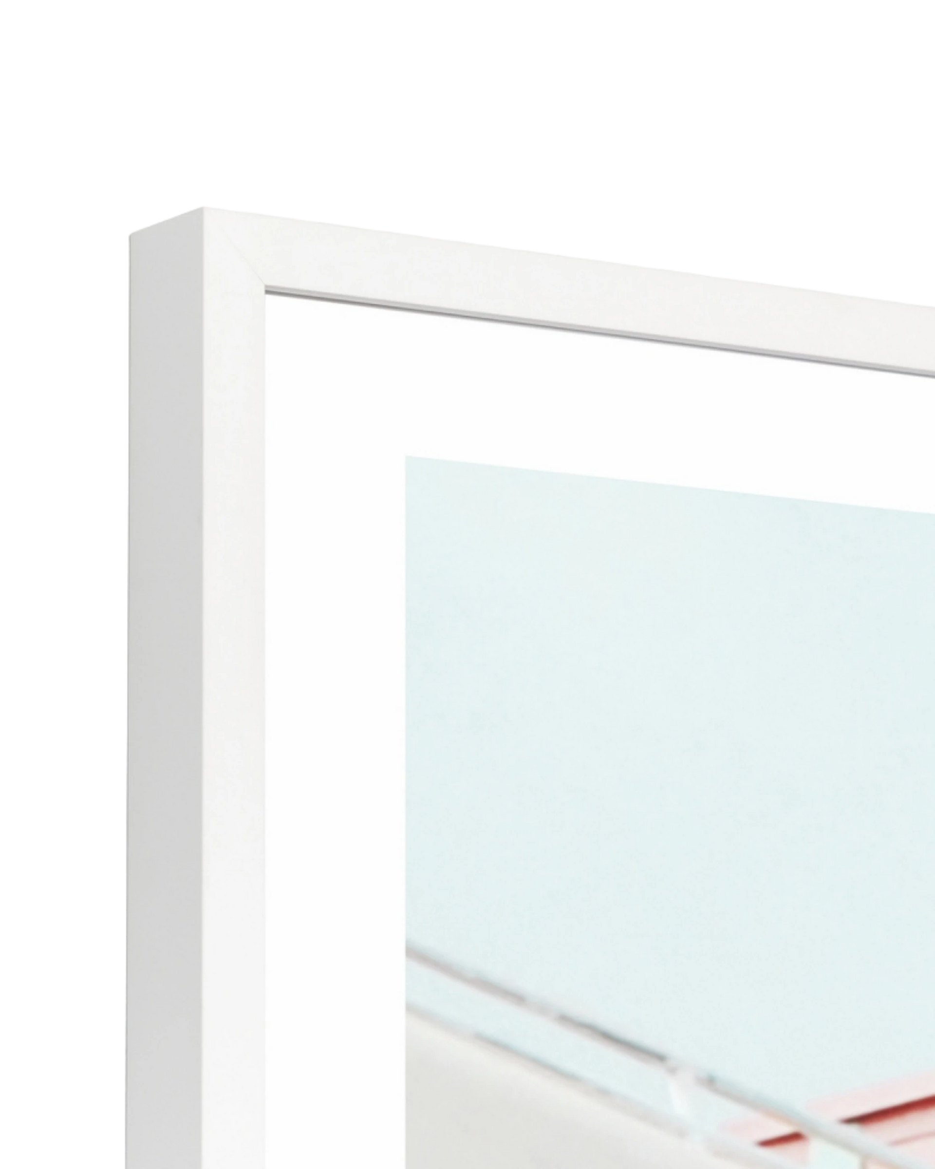 Urban Colour Print 68cm x 68cm - White Frame