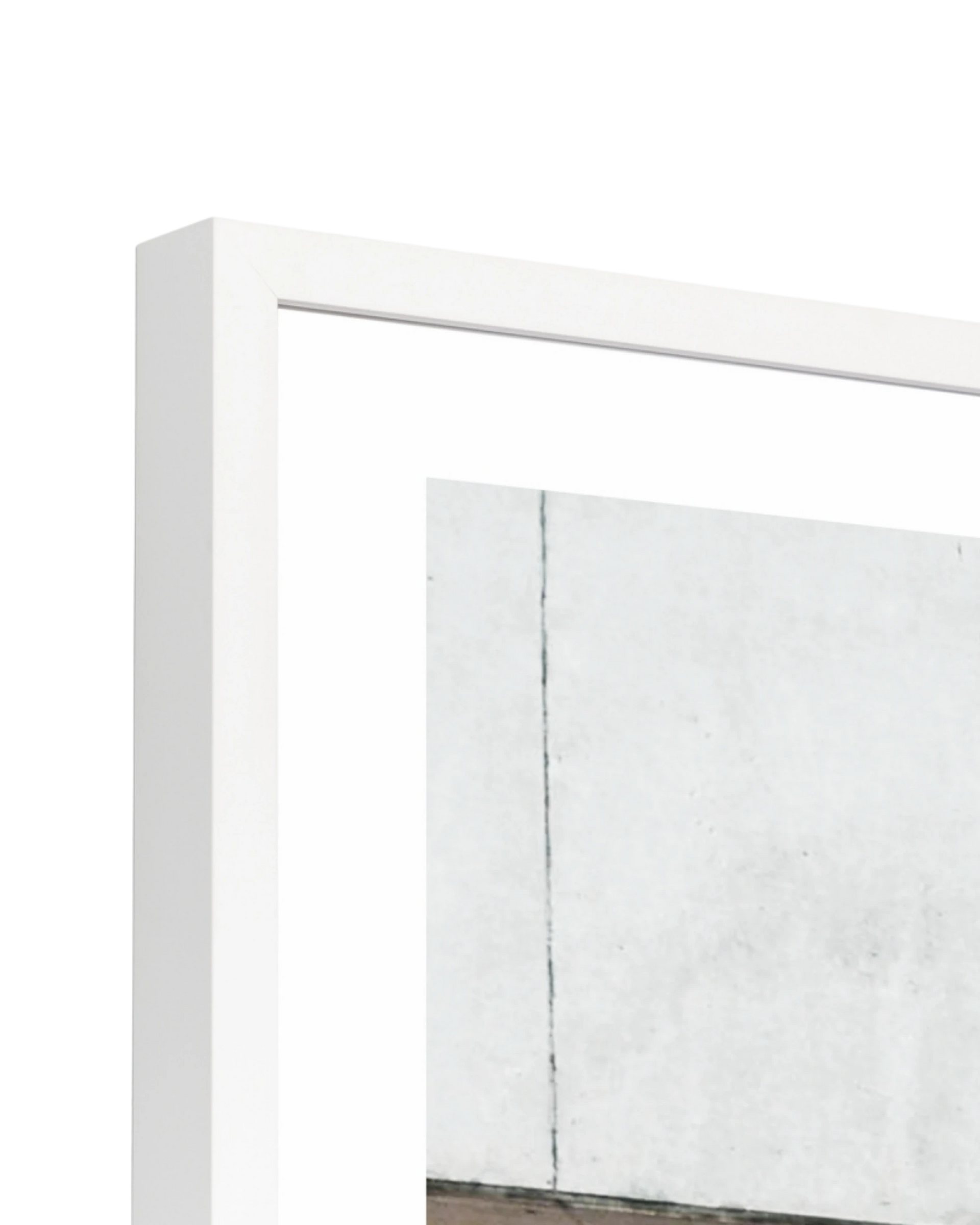 Walkway Print 73cm x 85cm - White Frame