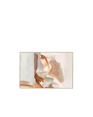 Winona Natural 2 Canvas Print 60cm x 90cm - Light Timber Frame
