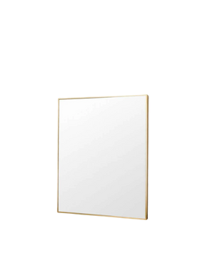 Bella Rectangle Mirror - Brass