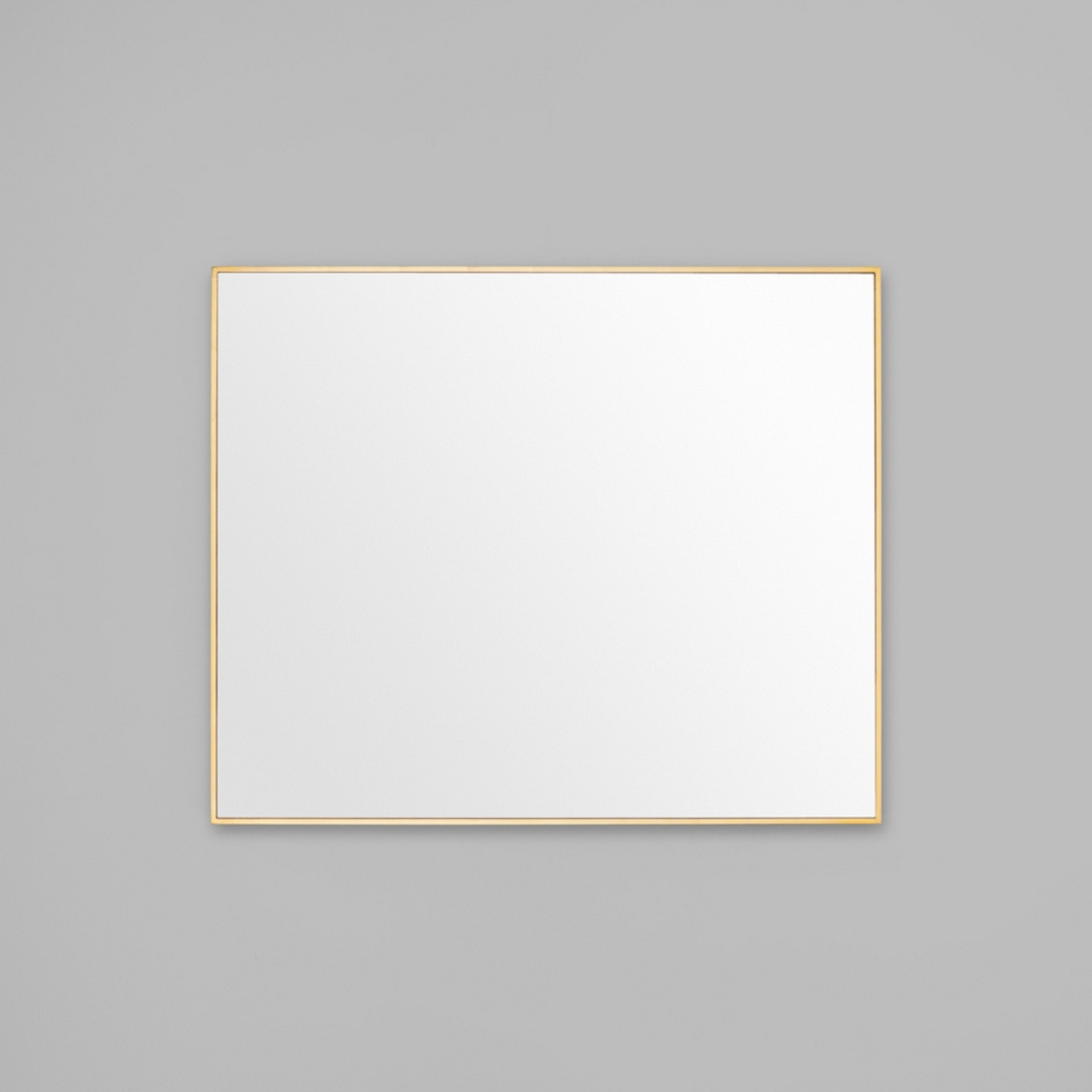 Bella Rectangle Mirror - Brass