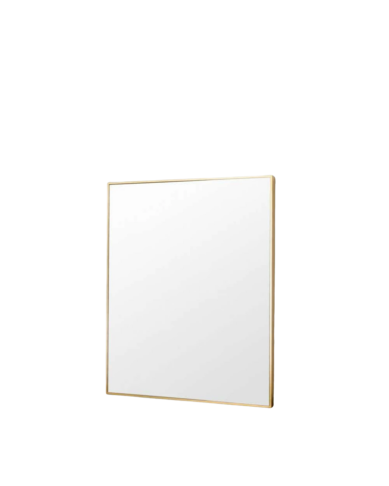 Bella Rectangle Mirror - Brass