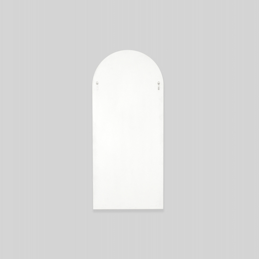 Bjorn Arch Floor Mirror - Bright White