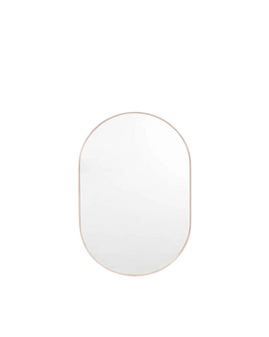 Bjorn Oval Mirror - Powder 65cm x 100cm