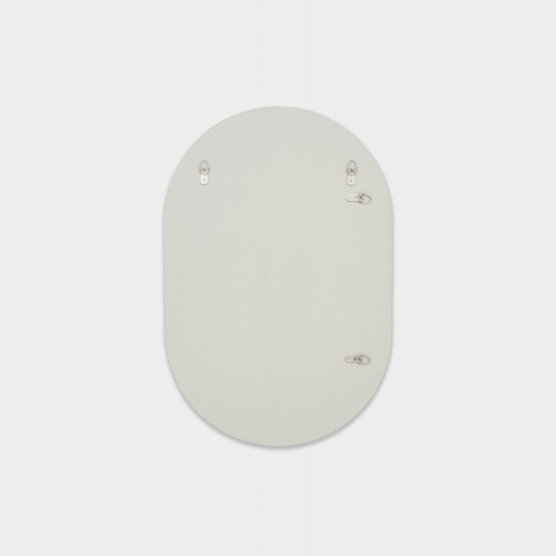Bjorn Oval Mirror - Dove 80cm x 120cm