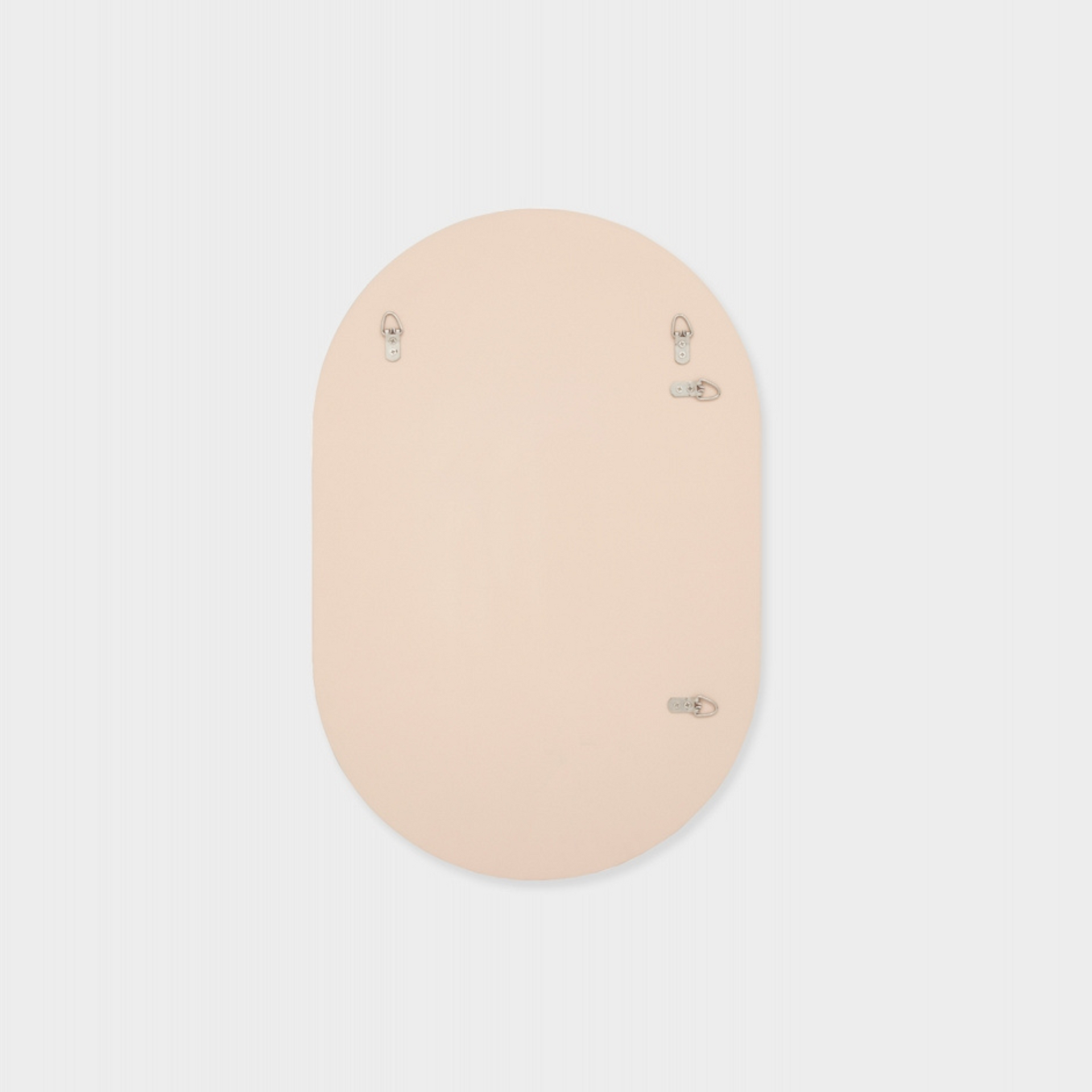 Bjorn Oval Mirror - Powder 80cm x 120cm