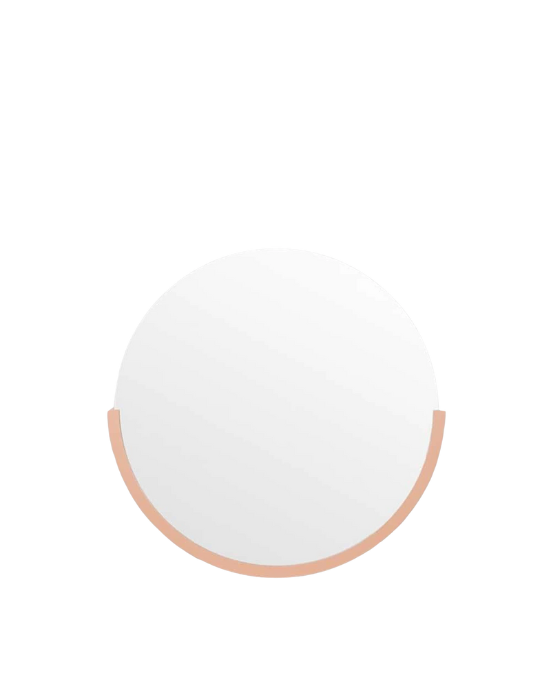 Dawn Round Mirror - Desert Medium