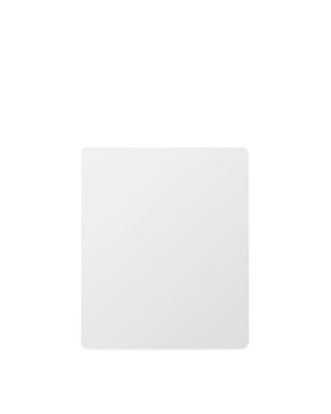 Flynn Curve Rectangle Mirror - Bright White Small 60cm x 80cm