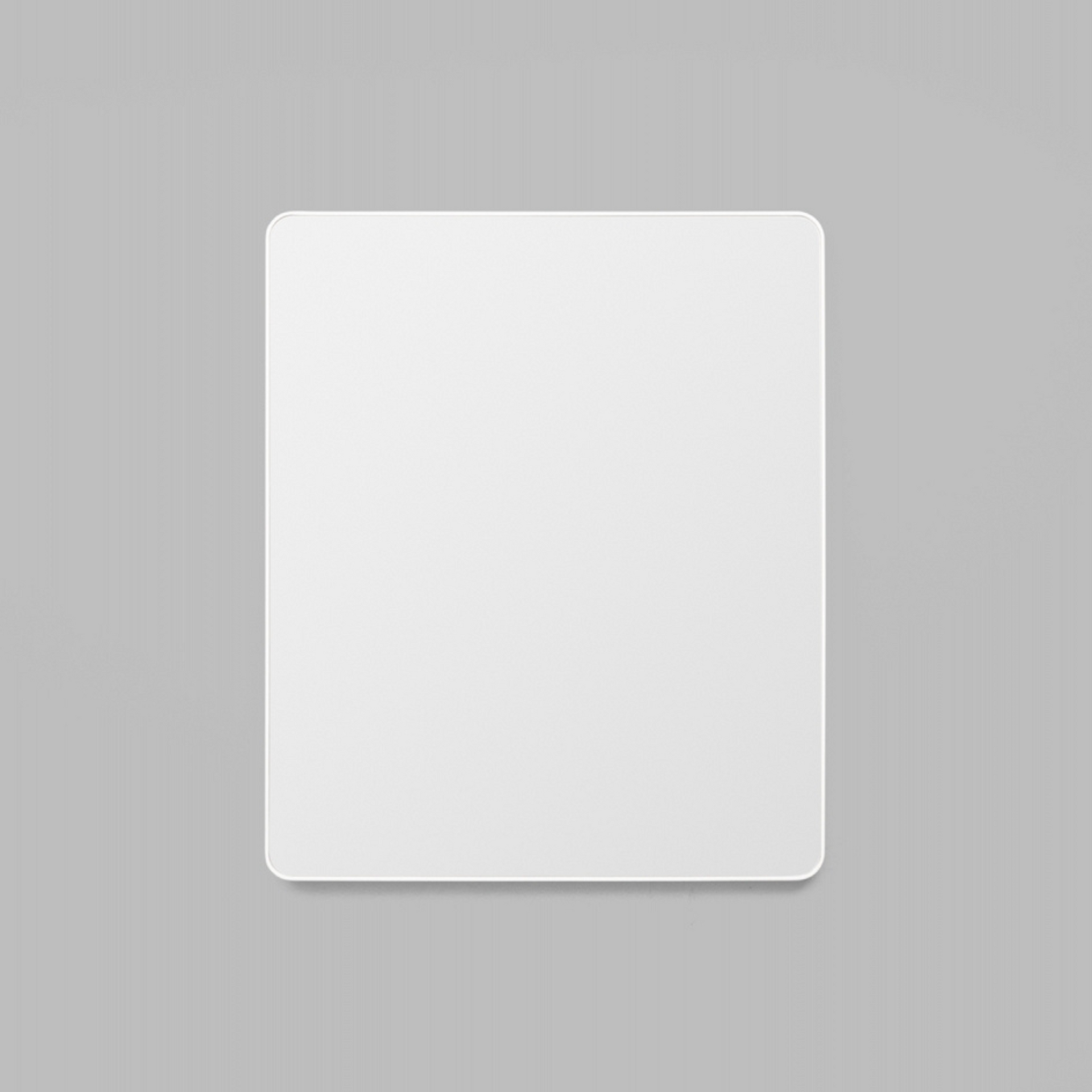 Flynn Curve Rectangle Mirror - Bright White Small 60cm x 80cm