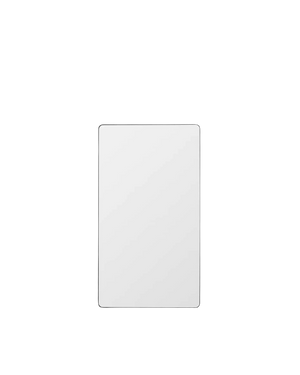 Flynn Curve Leaner Mirror - Black