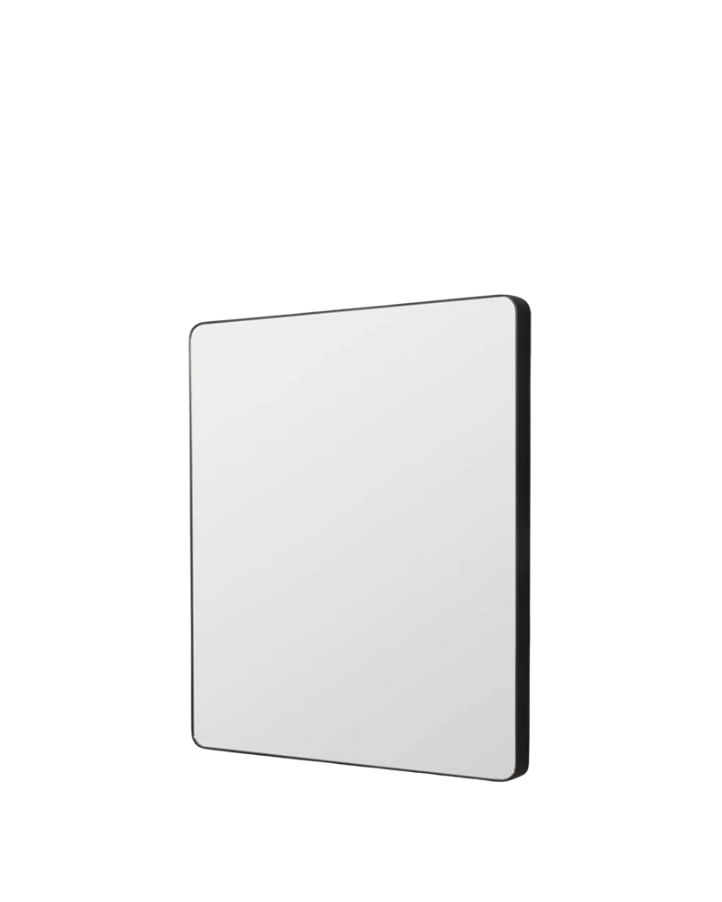 Flynn Curve Rectangle Mirror - Black Large 150cm x 170cm