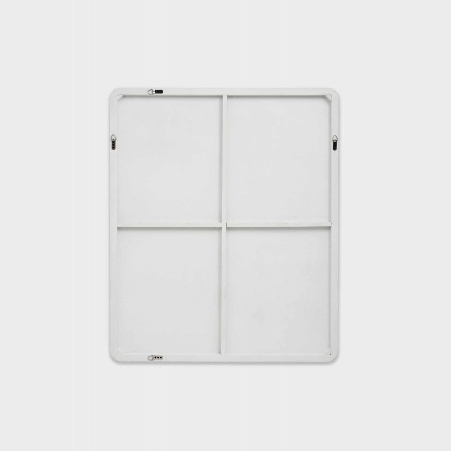 Flynn Curve Rectangle Mirror - Mid Grey Small 60cm x 80cm