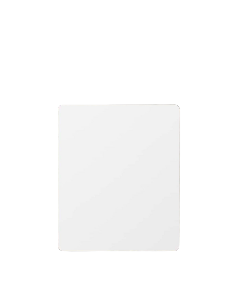 Flynn Curve Rectangle Mirror - Mid Grey Small 60cm x 80cm