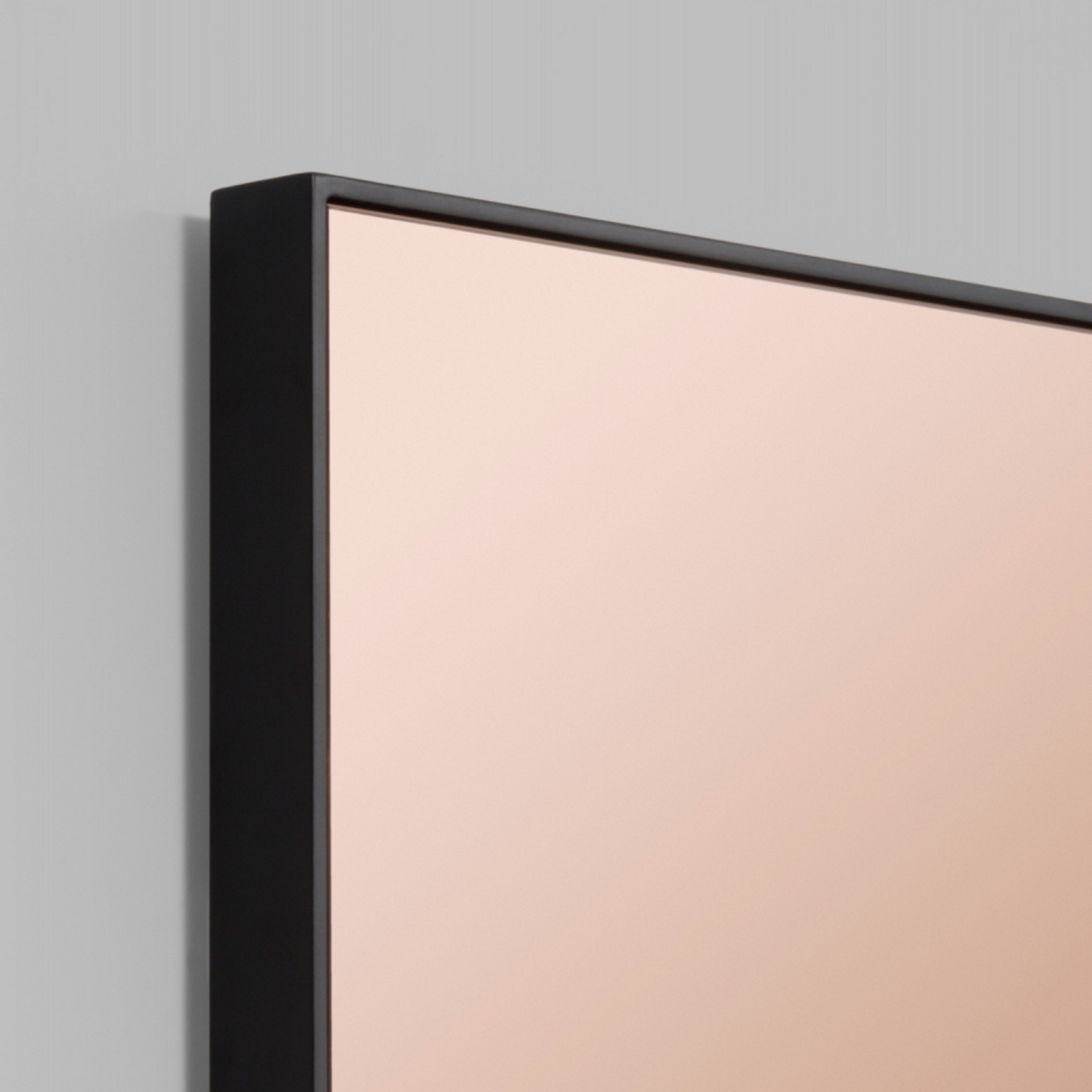 Flynn Rectangle Mirror - Black/Dusk