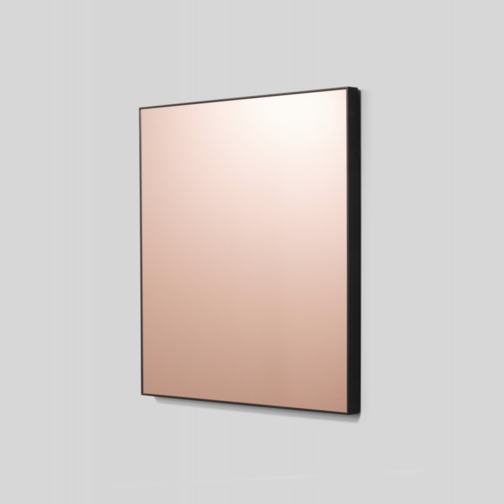 Flynn Rectangle Mirror - Black/Dusk