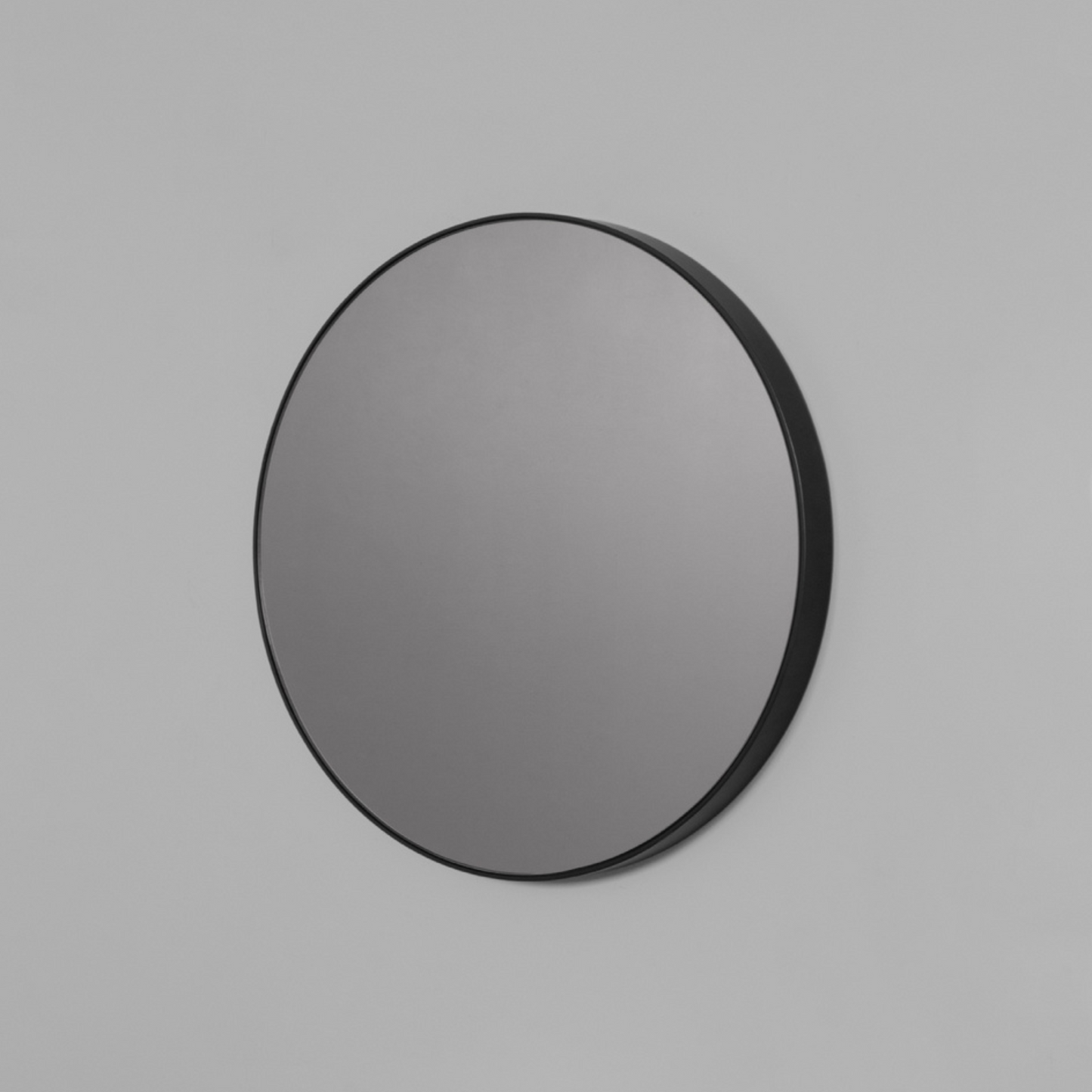 Flynn Round Mirror - Black / Storm Large 100cm x 100cm