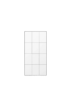 Loft Leaner Mirror - Black