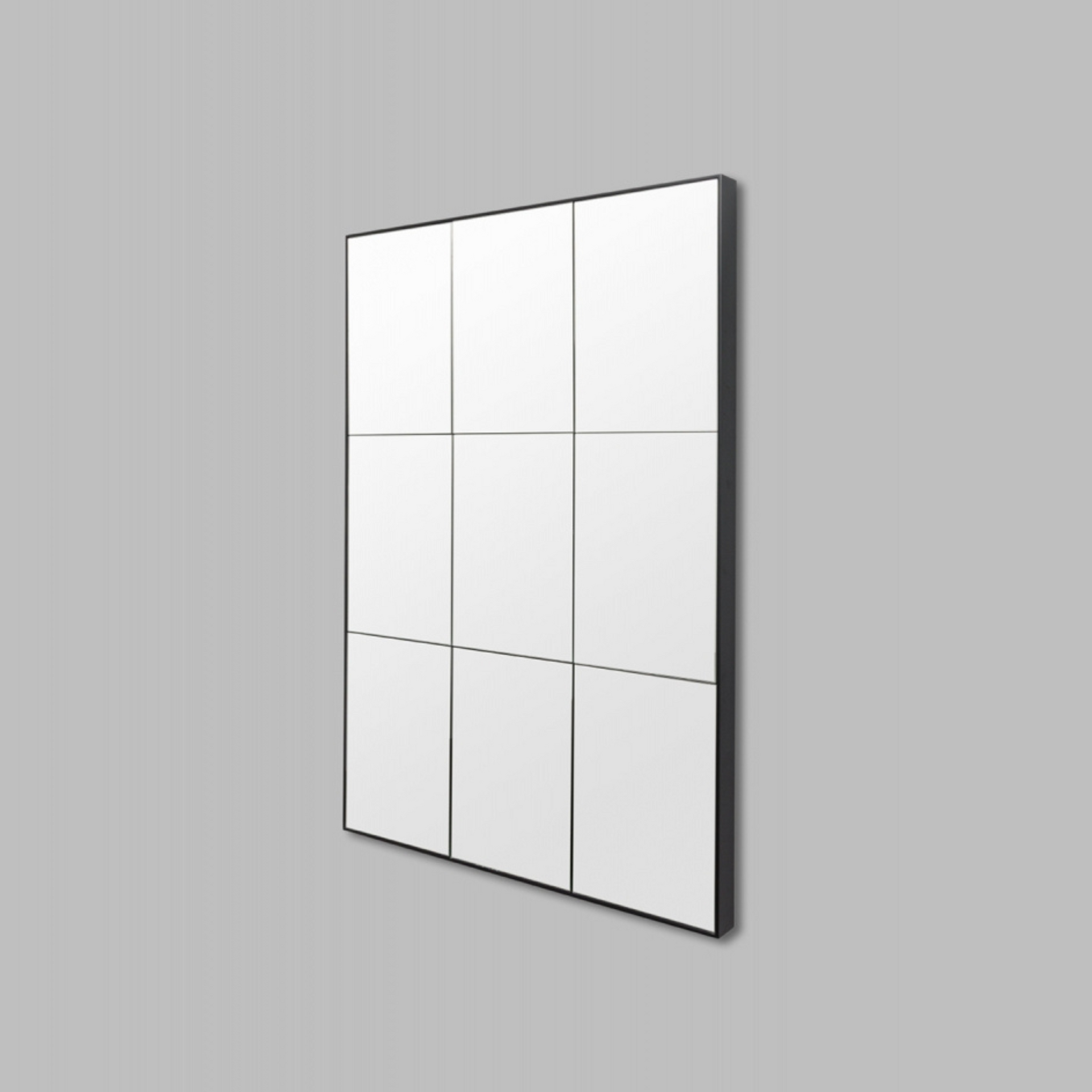 Loft Medium Mirror - Black