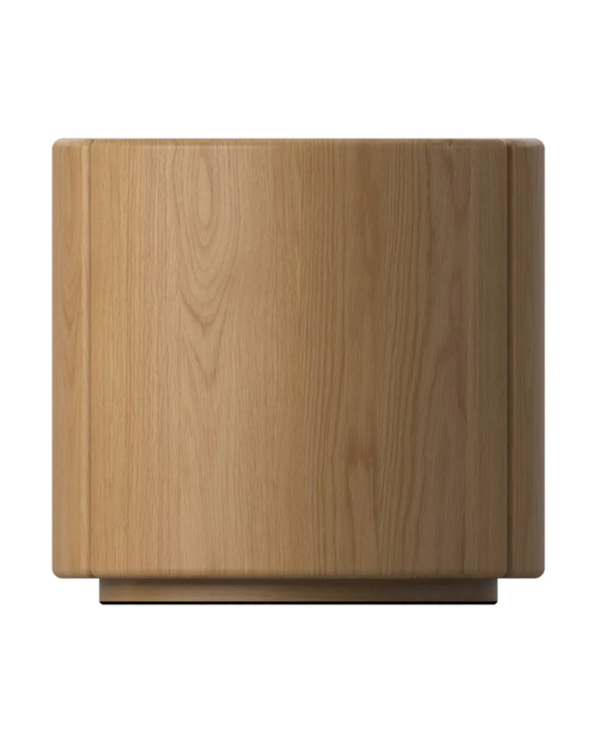Luna Closed Side Table - Oak