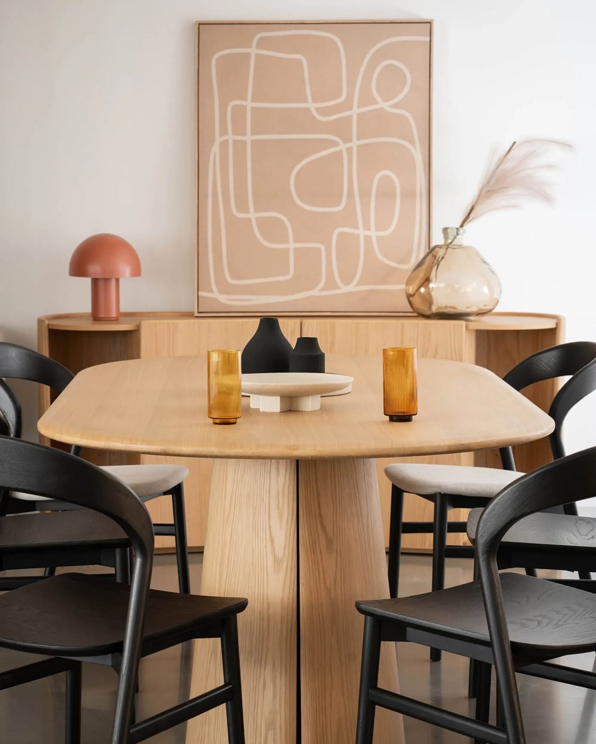 Luna Dining Table 220cm - Oak