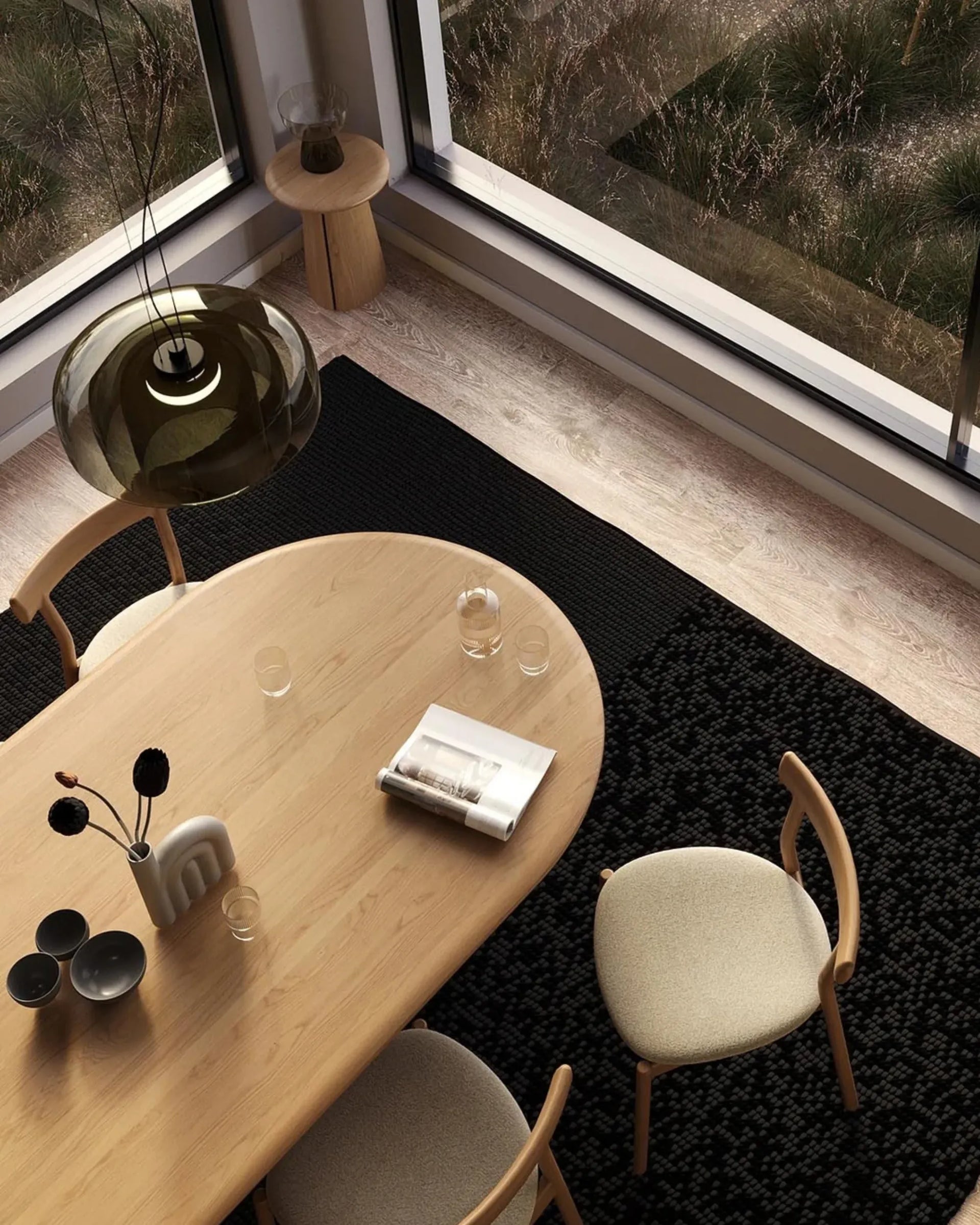 Luna Dining Table 220cm - Oak
