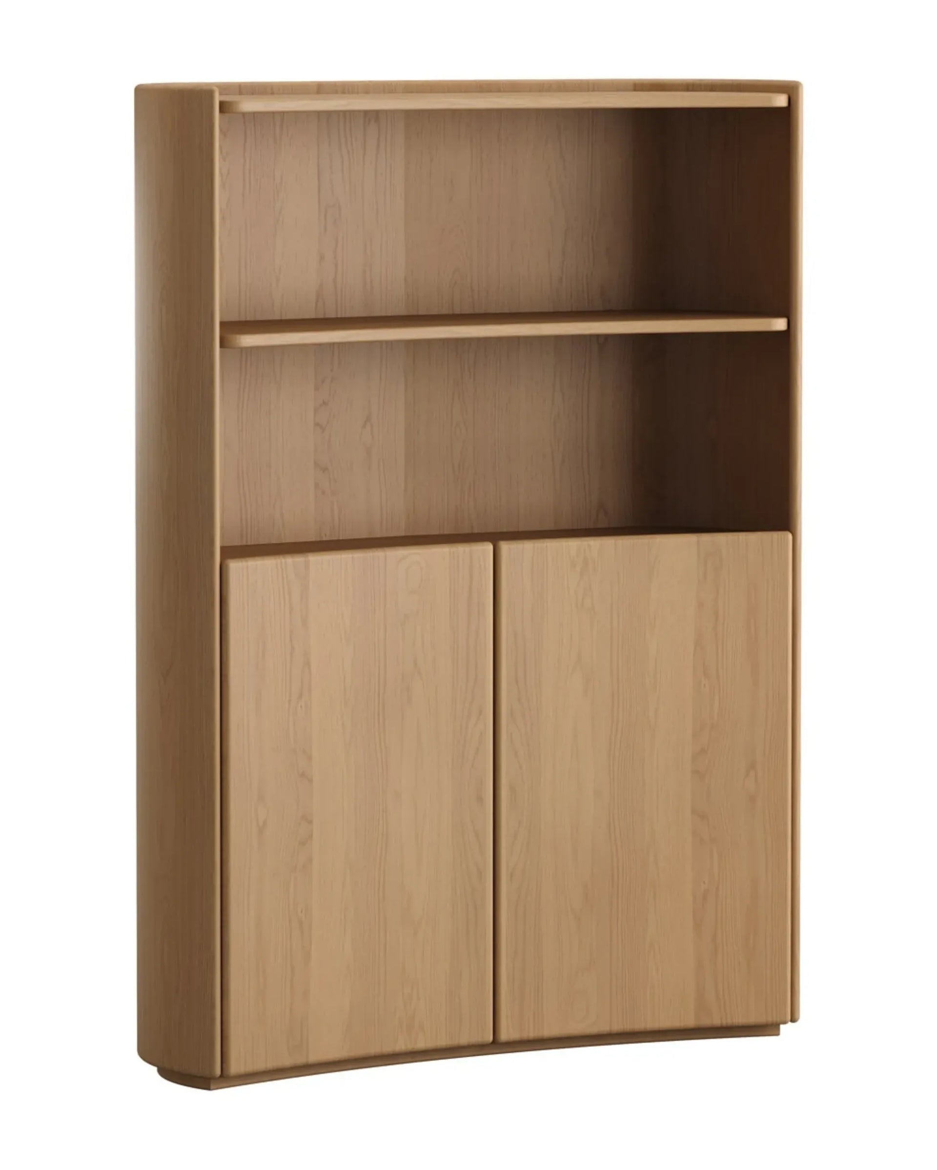 Luna Display Cabinet - Oak