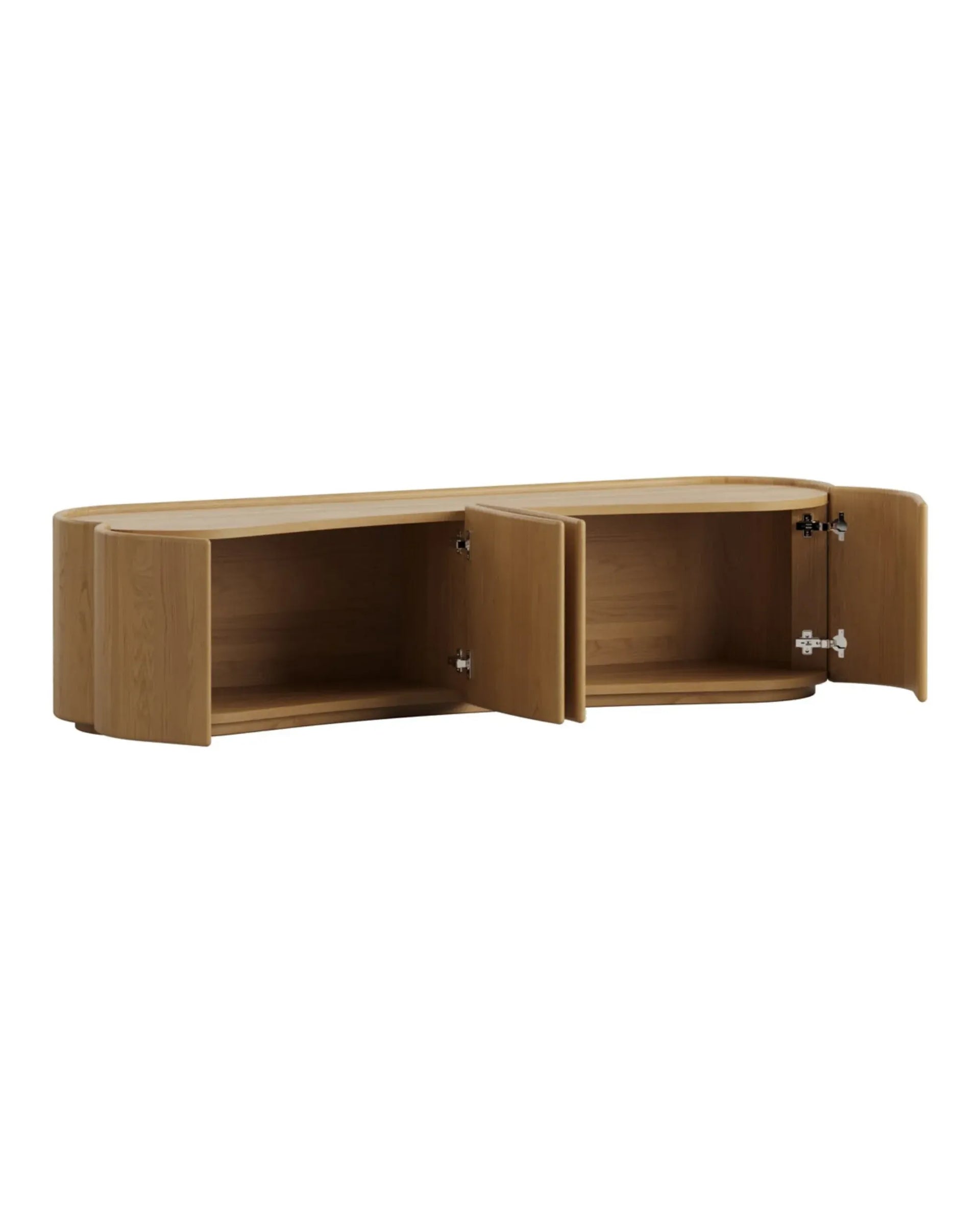 Luna Entertainment Unit 180cm - Oak