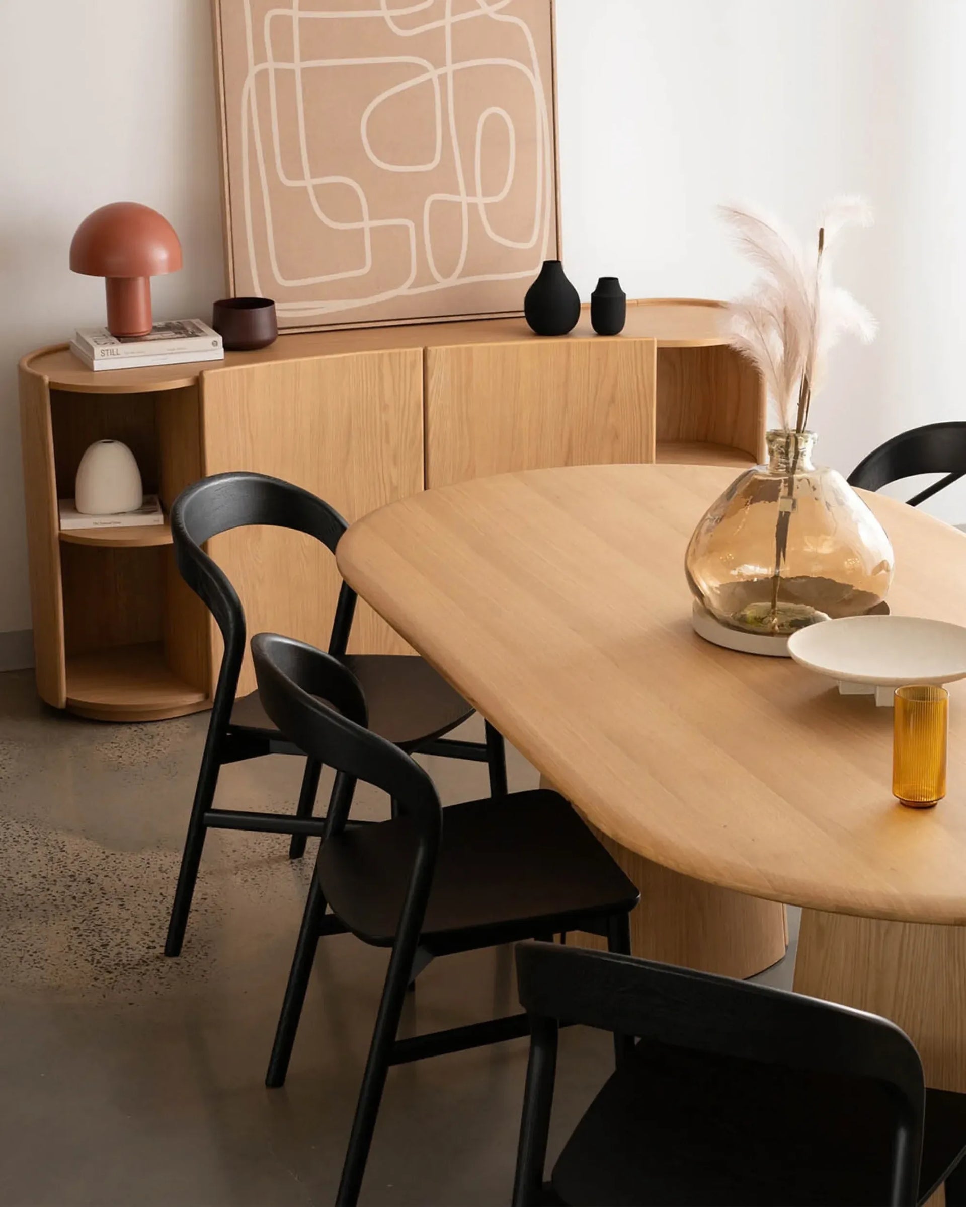 Luna Sideboard 180cm - Oak