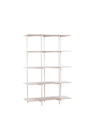 Cross Shelving Unit Tall - Warm Beige