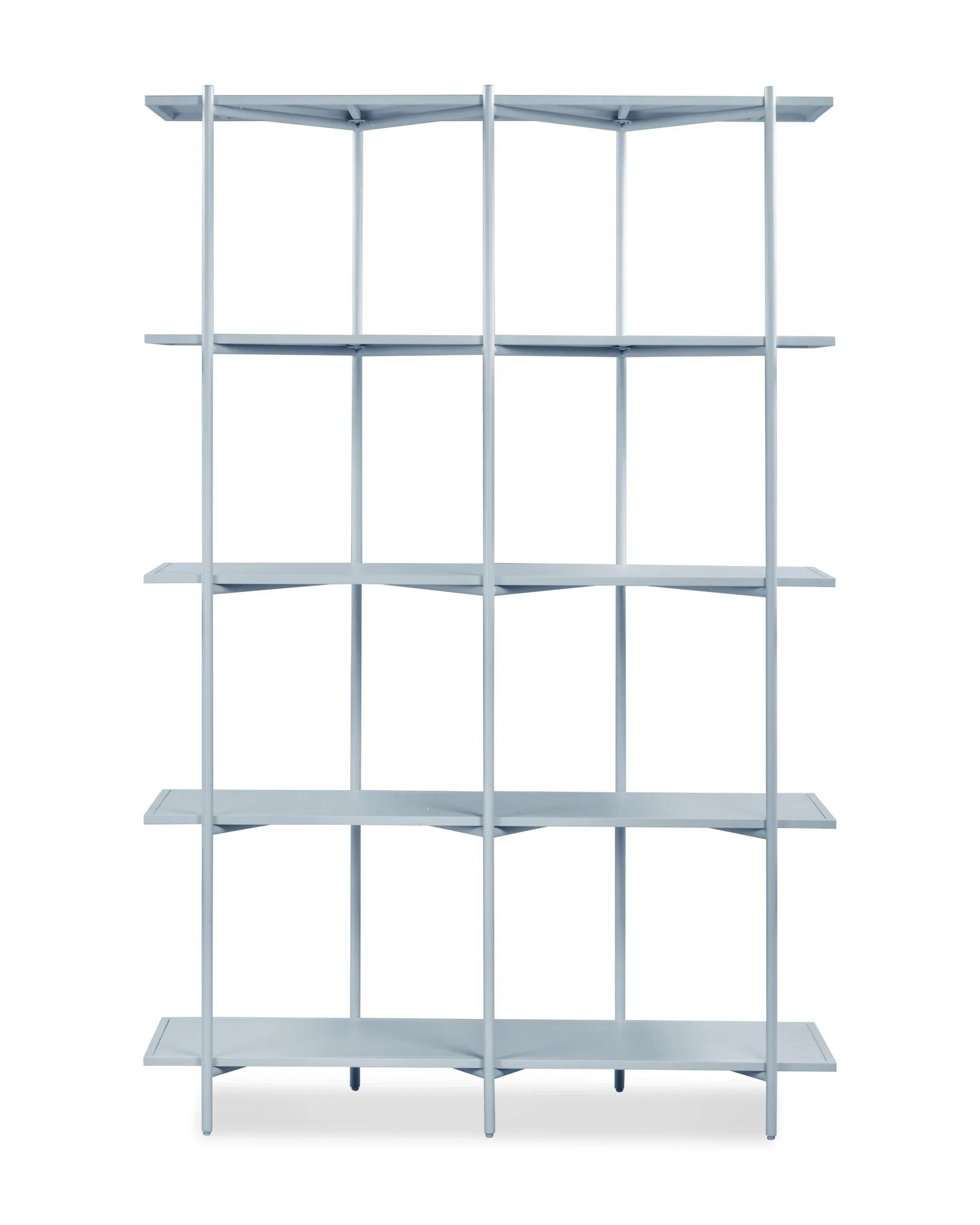 Cross Shelving Unit Tall - Glacier