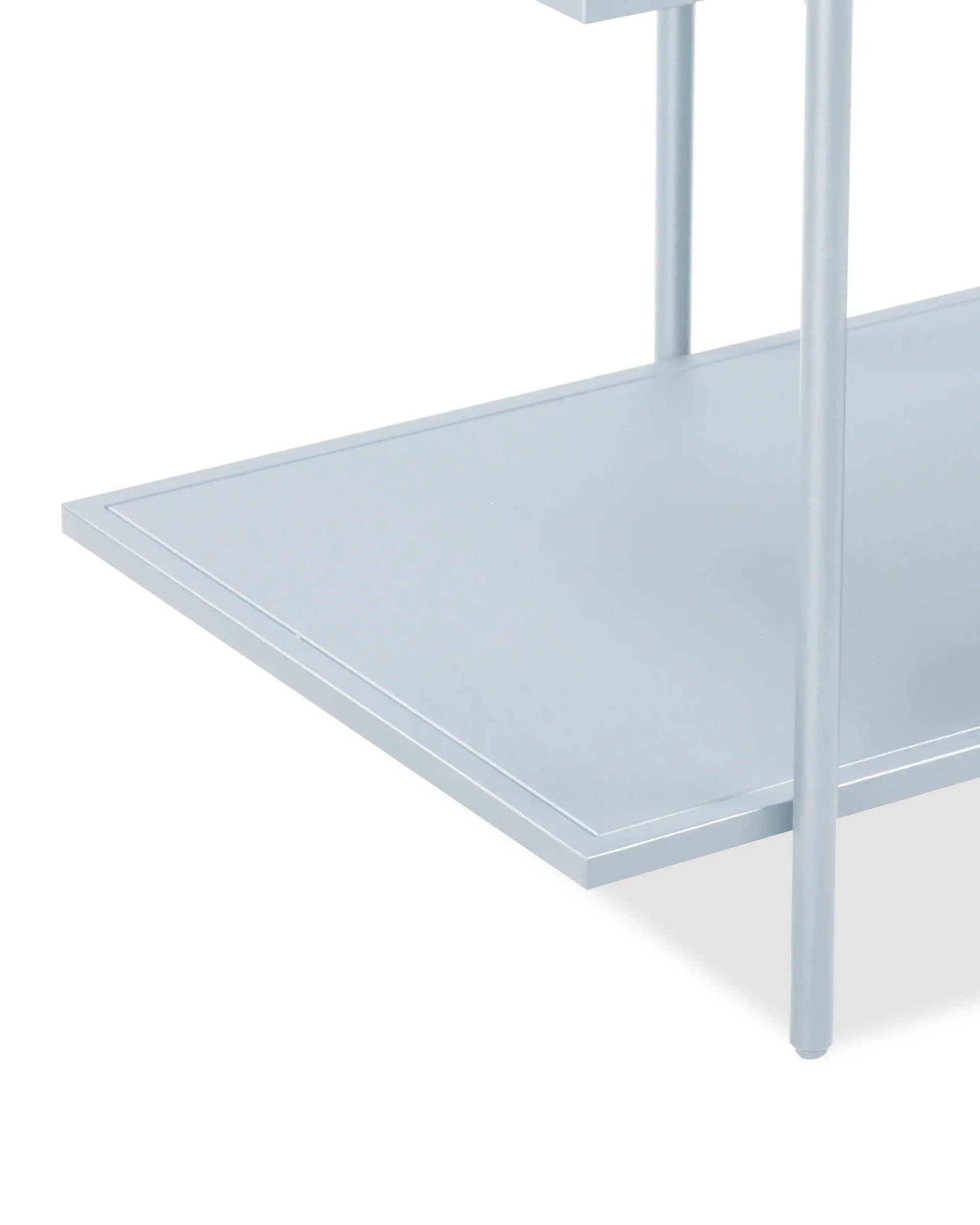 Cross Shelving Unit Low - Glacier