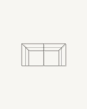 Melt 3 Seater Sofa - Tate Biscotti