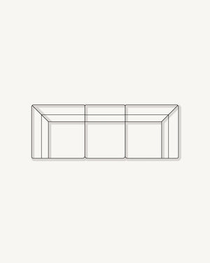 Melt 4 Seater Sofa - Tate Biscotti