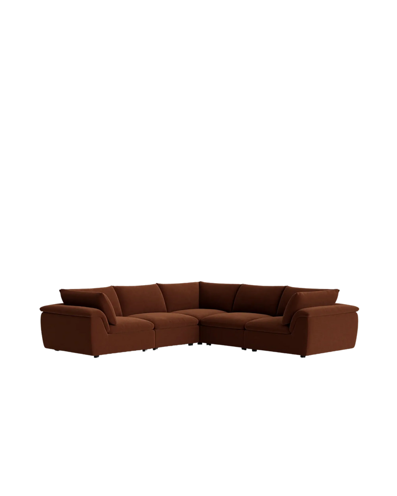 Melt Corner Sofa - Eden Brick