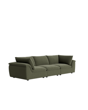 Melt 4 Seater Sofa - Eden Leaf