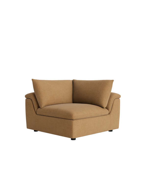 Melt Corner Sofa Module - Fossil Fawn