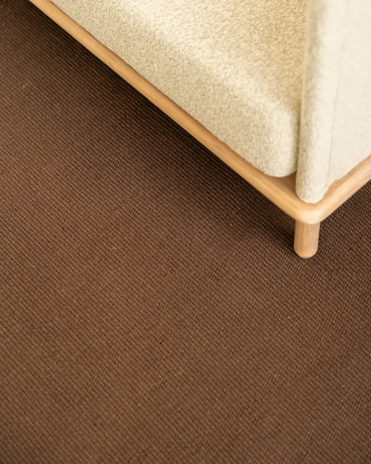 Mesa Outdoor Round Rug - Chocolate 250cm x 250cm