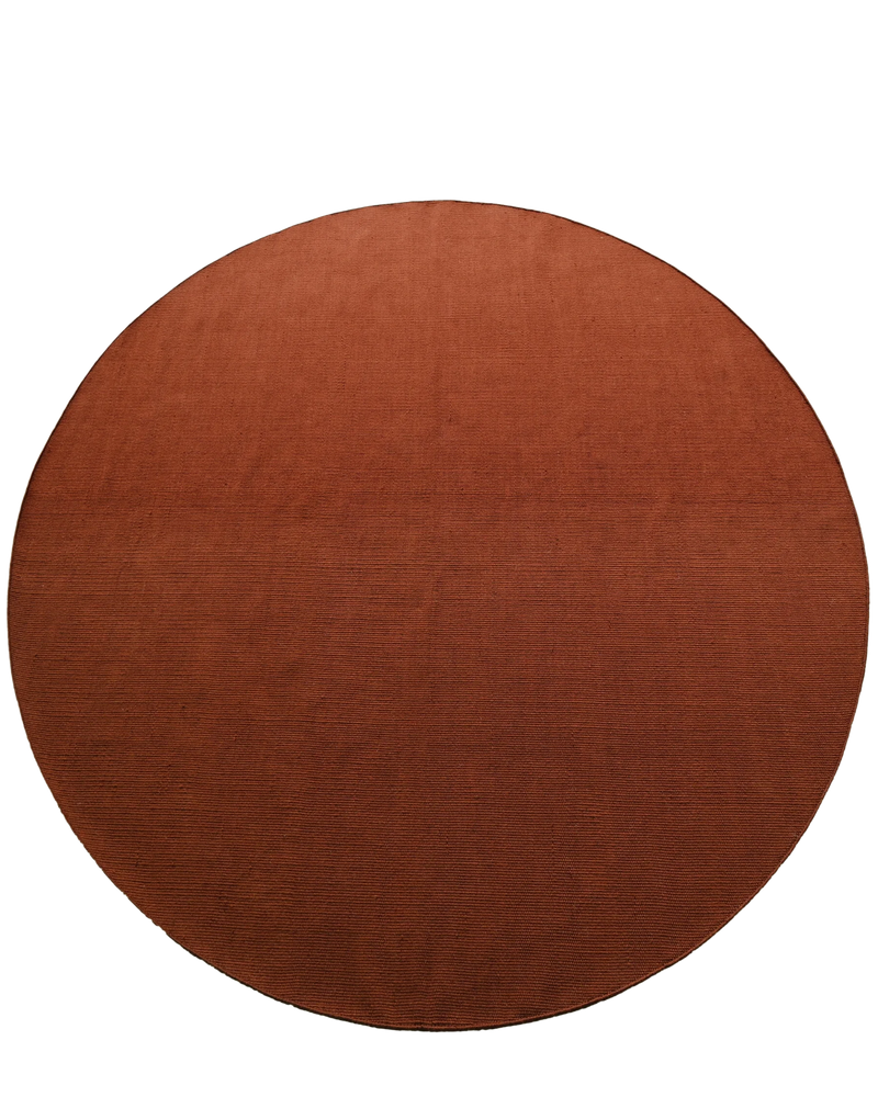 Mesa Outdoor Round Rug - Brick 250cm x 250cm