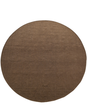 Mesa Outdoor Round Rug - Chocolate 250cm x 250cm